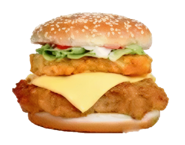 Chicken Tower Burger