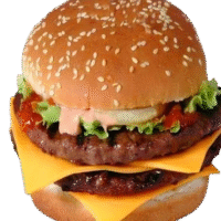 Beef Burger - 1/2 pounder with Meal